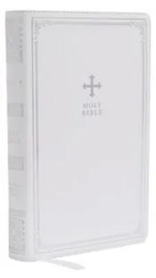 Obrázok produktu pre NRSV Catholic Edition Gift Bible, White Leathersoft (Comfort Print, Holy Bible, Complete Catholic Bible, NRSV CE)