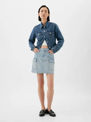 Produktbild von GAP Denim-Cargo-Minirock 863052-00__24