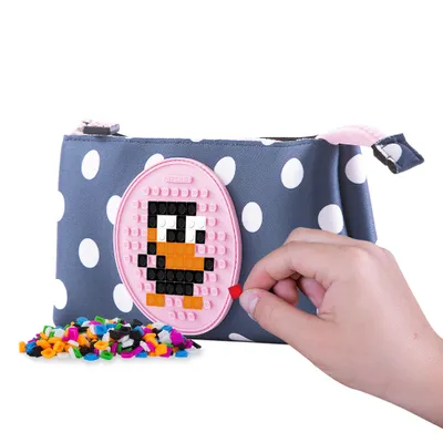 Obrázek produktu pro PIXIE CREW velké pouzdro MODRÉ S BÍLÝM PUNTÍKEM