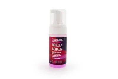 Produktbild von Sambol Brillenreinigungsschaum 100 ml - (ohne Alkohol) für eine gründliche Brillenreinigung & Pflege von Gläsern und Fassungen