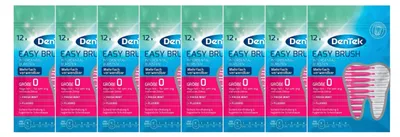 Image de 8 bâtonnets interdentaires, taille ISO 0, pour les espaces interdentaires étroits