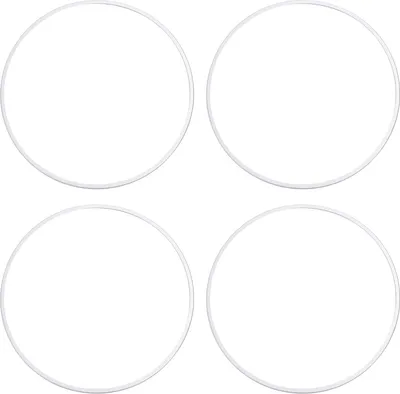 Immagine prodotto di 4pcs cerchio ruota protettore in lega di alluminio antigraffio anello di protezione per 19 pollici mozzo - argento