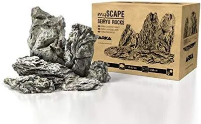 Produktbild von Aquarium Deko Steine 5kg für Süßwasser Aquarien