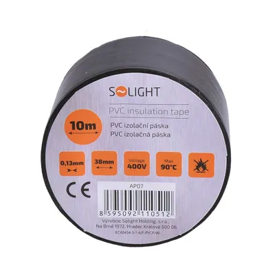 Image de Ruban isolant en PVC 38x10 noir AP07