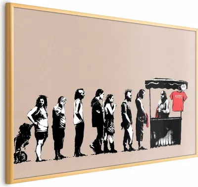 Produktbild von Posterpapier Poster - Destroy Capitalism 60x40 cm Streetart h-C-0103-ao-a