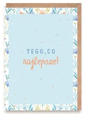 Imagen del producto de Tarjeta de felicitación: "Lo mejor para ti" - Cardie