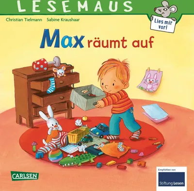 Produktbild von LESEMAUS 119: Max räumt auf