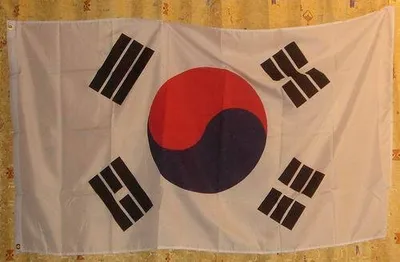 Produktbild von Flagge Fahne : Süd - Korea Südkorea Nationalflagge Nationalfahne