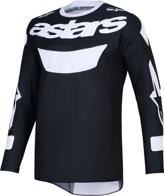 Produktbild von Alpinestars Racer Air Riway Motocross Jersey, schwarz/weiß, M