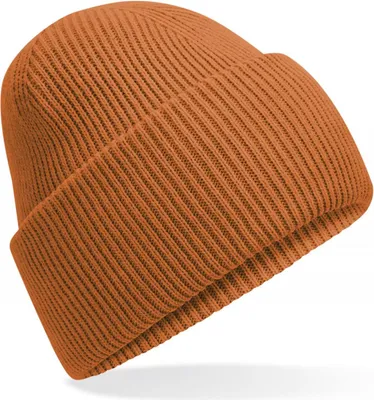 Immagine prodotto di Beechfield B385R | Classic Engineered Deep Cuffed Beanie - Farbe: Pumpkin - Größe: Taglia unica
