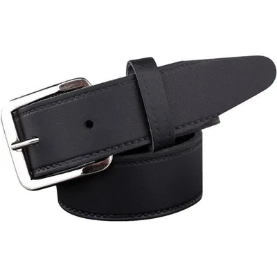 Produktbild von Rindledergürtel matt schwarz Gr. 125cm