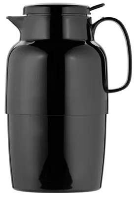 Immagine prodotto di Thermos isolante Helios Mondo, capacità 2,0 litri, colore nero, con pulsante di erogazione, modello 3146-002