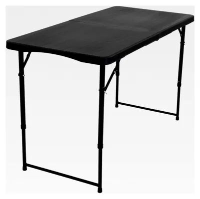 Produktbild von Klapptisch 60x120cm tragbar für Garten, Balkon und Camping
