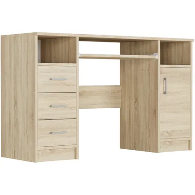 Produktbild von Framire Schreibtisch - Eiche Sonoma - 120 x 50 x 73 cm - Modern N-11
