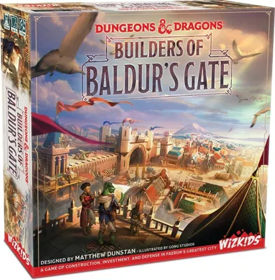 Produktbild von WizKids Dungeons & Dragons: Builders Of Baldur's Gate (EN) – Städtebauspiel (+)