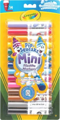 Produktbild von 14 Crayola Mini-Filzstifte