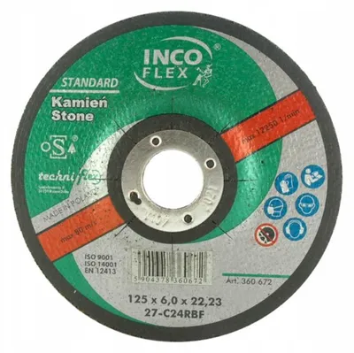 Immagine prodotto di Disco per pietra incoflex 125 x 6,0 mm