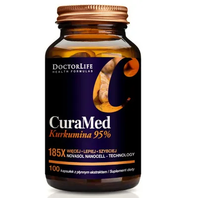 Productafbeelding van Doctor Life CuraMed NanoCell Kurkumine, 100 capsules
