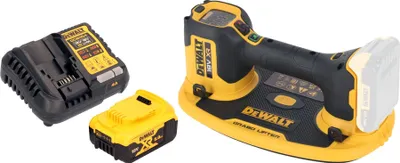 Produktbild von DeWalt DCE 590 P1 Akku Vakuum Heber 18 V 120 kg + 1x Akku 5,0 Ah + Ladegerät