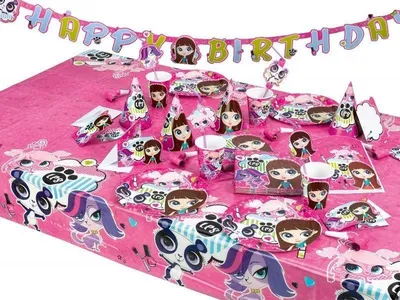 Produktbild von 8 Trinkhalme Littlest Pet Shop
