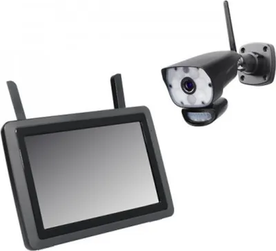 Obrázek produktu pro Indexa DW700 SET - Kabellos - WLAN - Indoor/outdoor - 2,4 m - 84° - Aluminium