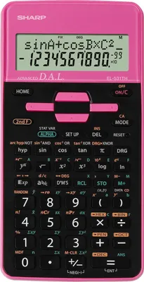 Produktbild von Sharp EL-531 TH PK Schulrechner pink