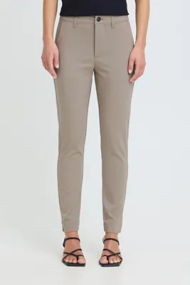 Produktbild von Oxmo OXKeily Damen Chino Hose Stoffhose Slim Fit