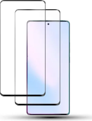 Obrázok produktu pre 2-balenie Motorola Edge 40 Neo Ochranné sklo na displej - Tvrdené sklo 9H - Super kvalita 3D