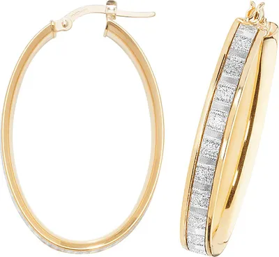 Produktbild von 9 Karat (375) Gold Damen - Creolen / Ohrringe - 5mm; TRS16052