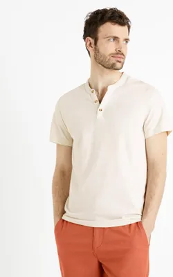 Produktbild von Celio T-Shirt mit Knöpfen Cegeti 1128126__L