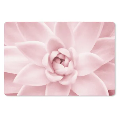 Produktbild von MuchoWow® Schreibtischunterlage Blume - Rosa - Natur - Pflanze 60x40 cm - XXL Mauspad - Großes Mauspad