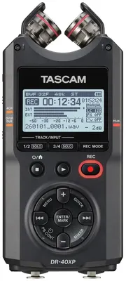 Immagine prodotto di Registratore audio digitale portatile a quattro tracce Tascam DR-40XP ?