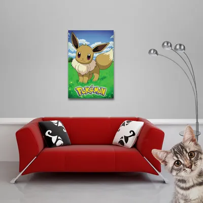 Immagine prodotto di Pokemon - Pokémon - Poster - Eevee + 1 OB poster di dimensioni 61x91,5cm