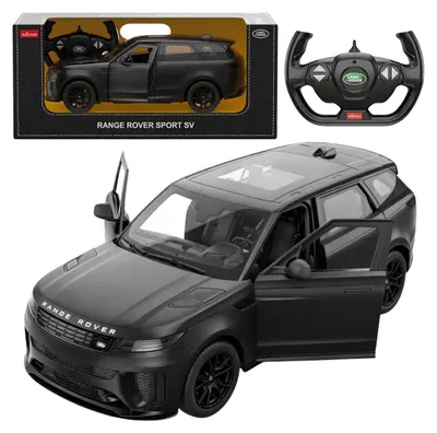 Zdjęcie produktu dla Range Rover Sport SV – zdalnie sterowany model samochodu RC, czarny, Rastar