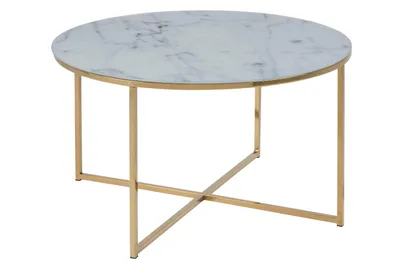 Immagine prodotto di Tavolino Alisma oro/marmo