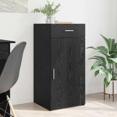 Produktbild von vidaXL Sideboard Schwarz Eichen-Optik 45 x 42,5 x 93 cm Holzwerkstoff