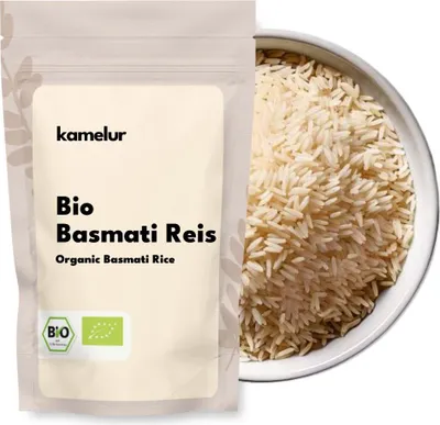 Produktbild von Kamelur® Bio Basmati Reis geschält 25 kg