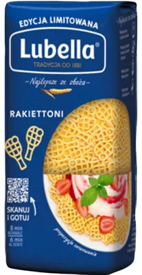 Image de Pâtes Lubella Rakiettoni Durum 400 g