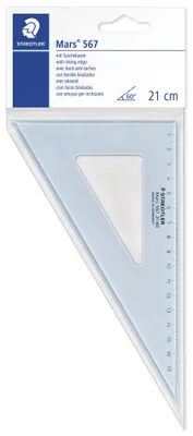 Immagine prodotto di STAEDTLER® 567 21-60 Goniometro da 21 cm, 60/30, bianco traslucido