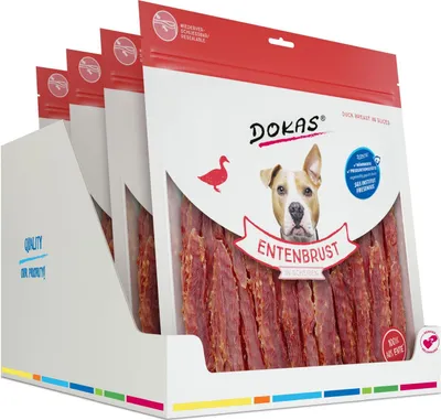 Produktbild von DOKAS Entenbrust in Scheiben 900g 4er Pack