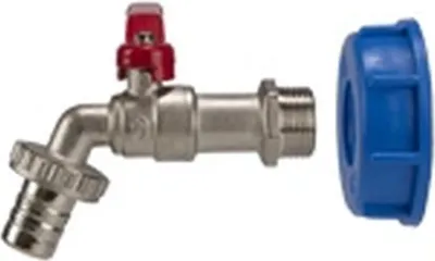 Zdjęcie produktu dla airfit Tankventil Kugelhahn 3/4" undÜberwurfmutter 59mm