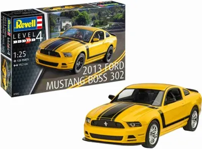 Produktbild von 2013 Ford Mustang Boss 302 - Modellbausatz, 128 Teile, ab 12 Jahre