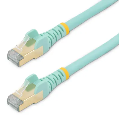 Immagine prodotto di StarTech.com Cavo di Rete Ethernet Cat6a - Cavo Schermato STP da 3m - Turchese