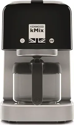 Produktbild von Filterkaffeemaschine Kenwood kMix COX750BK, 1000 W, Schwarz, 6 Tassen, Aromawähler