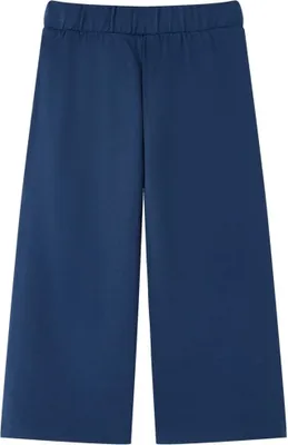 Produktbild von vidaXL Kinderhosen mit Weiten Beinen Marineblau 116