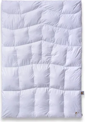 Produktbild von Daunen Bettdecke SCHLAFKÖNIG ® - 155x220 - EXTRA WARM - 100 % 1A Daunen Klasse 1 BodyComfort-S