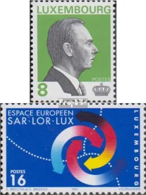 Produktbild von Briefmarken Luxemburg 1997 Mi 1410,1425 (kompl.Ausg.) postfrisch Großherzog Jean