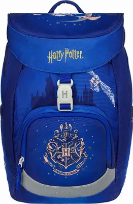 Produktbild von BAAGL Airy Harry Potter Bradavice Hedvika Modrá školní batoh