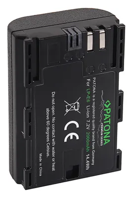 Produktbild von PATONA 1212, 2000 mAh, 7,2 V, Lithium-Ion (Li-Ion)