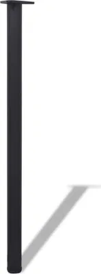 Immagine prodotto di Gambe Tavolo 4 pz Regolabili Nere 1100 mm